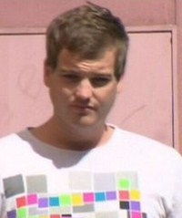 Photo of Jonathan Crabtree, a young man with light skin and brown hair, wearing a T-shirt.